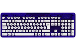 Rock Candy Wireless Keyboard Cosmoberry